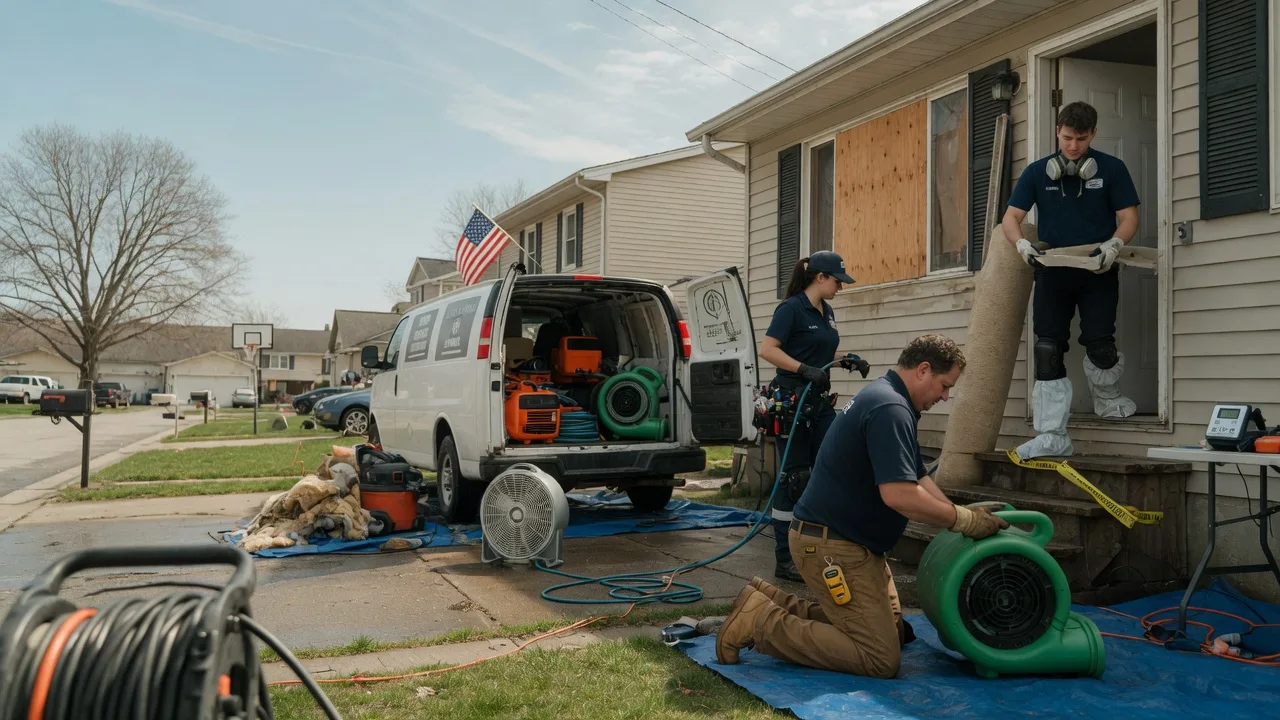 Water Damage Restoration in Corydon, IN near me